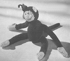 Stuffed Monkey Crochet Pattern